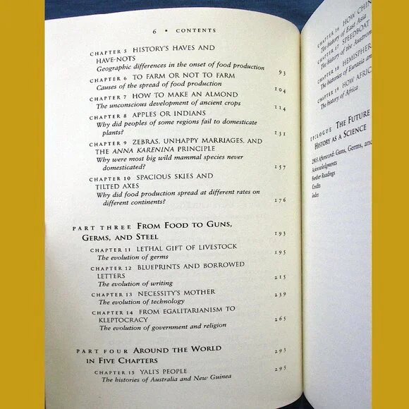 Book - Guns, Germs, and Steel: The Fates of Human Societies by Jared Diamond - Picture 3 of 10